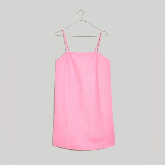 Madewell Goldie Mini Dress in 100% Linen - Picture 5 of 11